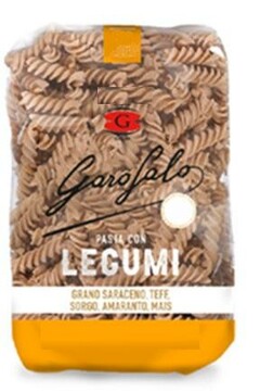 G GAROFALO PASTA CON LEGUMI GRANO SARACENO, TEFF, SORGO, AMARANTO, MAIS