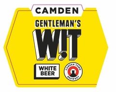 CAMDEN GENTLEMAN'S WIT WHITE BEER CAMDEN TOWN BREWERY