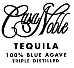 Casa Noble TEQUILA 100% BLUE AGAVE TRIPLE DISTILLED