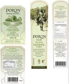 Poron Olive oil
Κείμενο με περιγραφή και στοιχεία του προϊόντος στη Γερμανική γλώσσα