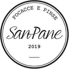 SanPane - FOCACCE E PINSE 2019