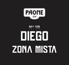 PAONE 1878 N°10 DIEGO ZONA MISTA