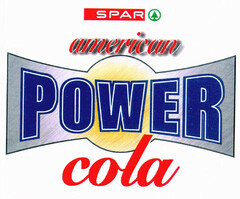 SPAR american POWER cola