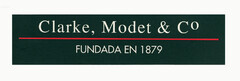 Clarke, Modet & Cº FUNDADA EN 1879