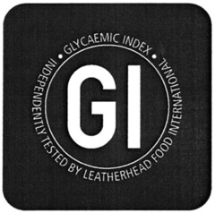 GI GLYCAEMIC INDEX INDEPENDENTLY TESTED BY LEATHERHEAD FOOD INTERNATIONAL