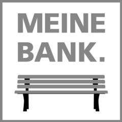 MEINE BANK.