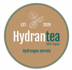 Hydrantea 100% organic EST. 2020 Hydrangea serrata