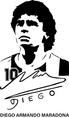 10 DIEGO DIEGO ARMANDO MARADONA