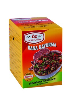 DANA KAVURMA ÖZ GEBRATENES RINDFLEISCH