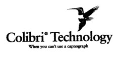 Colibri Technology When you can't use a capnograph