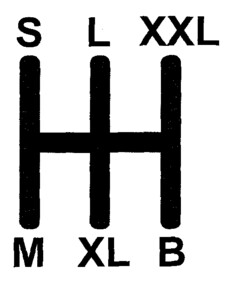 S L XXL M XL B
