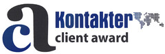 Kontakter client award