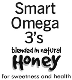 Smart Omega 3's blended in natural Honey for sweetness and health