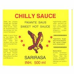 CHILLY SAUCE PIKANTE SAUS SWEET HOT SAUCE SARIRASA INH. 500 ml