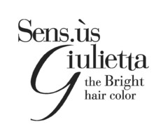 SENS.ÙS GIULIETTA THE BRIGHT HAIR COLOR