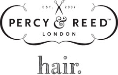 EST 2007 PERCY REED LONDON HAIR