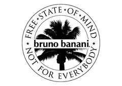 bruno banani – FREE STATE OF MIND – NOT FOR EVERYBODY