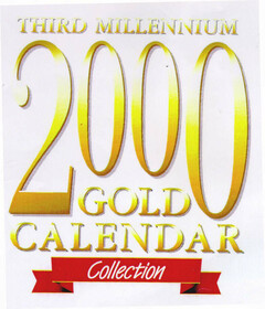 THIRD MILLENNIUM 2000 GOLD CALENDAR Collection