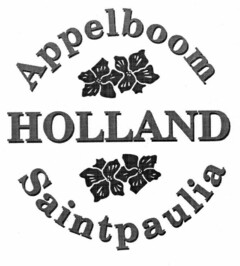 HOLLAND Appelboom Saintpaulia