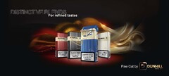 Distinctive Blends for refined tastes. Fine cut by Dunhill