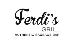 Ferdi's Grill Authentic Sausage Bar