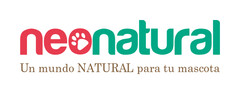 neonatural Un mundo NATURAL para tu mascota
