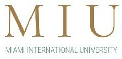 MIU MIAMI INTERNATIONAL UNIVERSITY