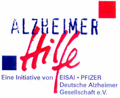 ALZHEIMER Hilfe Eine Initiative von EISAI · PFIZER Deutsche Alzheimer Gesellschaft e.V.