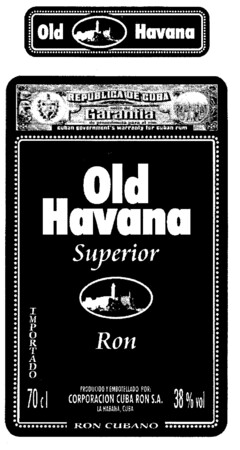 Old Havana Superior Ron