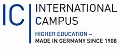 IC INTERNATIONAL CAMPUS HIGHER EDUCATION - MADE IN GERMANY SINCE 1908