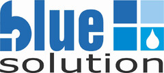 blue solution