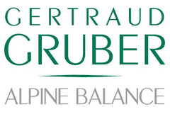 GERTRAUD GRUBER ALPINE BALANCE