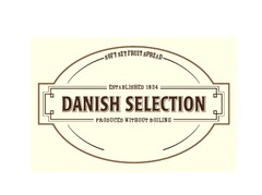 DANISH SELECTION softest fruit spread Established 1834 Produced without boiling