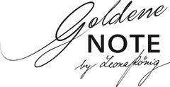 GOLDENE NOTE BY LEONA KÖNIG