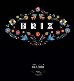 BRIX TEQUILA BLANCO 100 % AGAVE