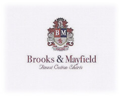 BM Brooks & Mayfield Finest Cotton Shirts