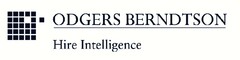 ODGERS BERNDTSON HIRE INTELLIGENCE