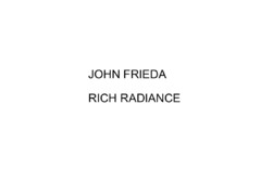 JOHN FRIEDA RICH RADIANCE