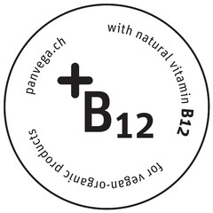 with natural vitamin B12, for vegan-organic products, panvega.ch, +B12