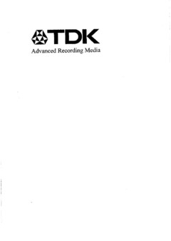 TDK Advanced Recording Media