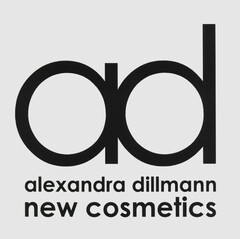 ad alexandra dillmann new cosmetics