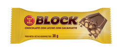 BON O BON BLOCK CHOCOLATE CON LECHE CON CACAHUETE
