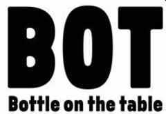 BOT BOTTLE ON THE TABLE