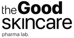 the Good SKINCARE pharma lab.