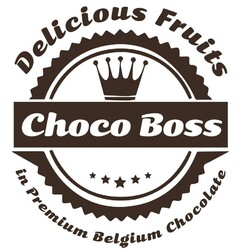 Choco Boss Delicious Fruits in Premium Belgium Chocolate