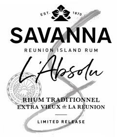 EST . 1870 SAVANNA REUNION ISLAND RUM L'Absolu RHUM TRADITIONNEL EXTRA VIEUX de LA RÉUNION LIMITED RELEASE