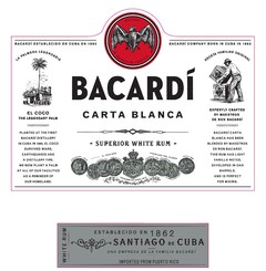 BACARDI CARTA BLANCA SUPERIOR WHITE RUM