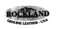 ROCKLAND GENUINE LEATHER - USA