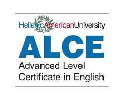 Hellenic American University
ALCE
Advanced Level Certificate in English