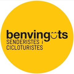 BENVINGUTS SENDERISTES I CICLOTURISTES